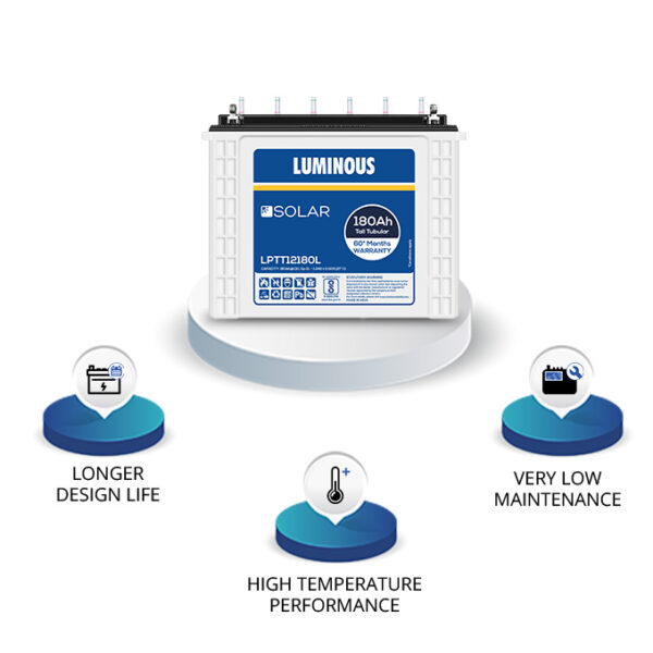 Solar Battery 180AH- LPTT12180L - Image 2